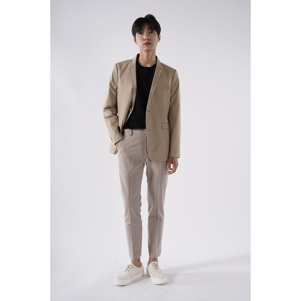 Áo Vest Blazer Nam Tay Dài Trơn Form Fitted - Routine 10F21VES003 | BigBuy360 - bigbuy360.vn