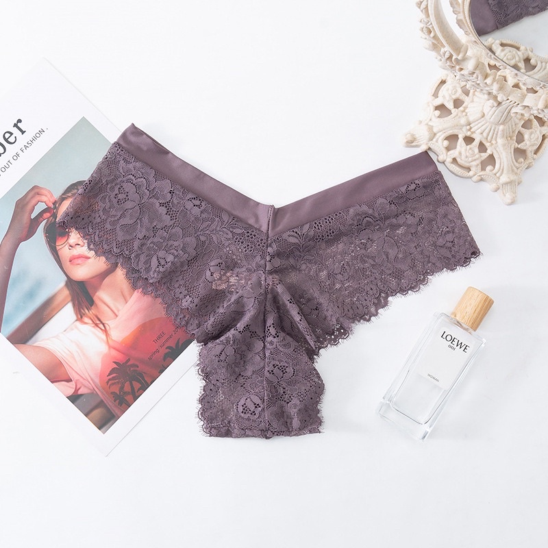 Quần Lót Nữ Lọt Khe Ren Sexy Cạp Chéo Gợi Cảm Ôm Dáng Tạo Đường Cong Quyến Rũ  mã 8047