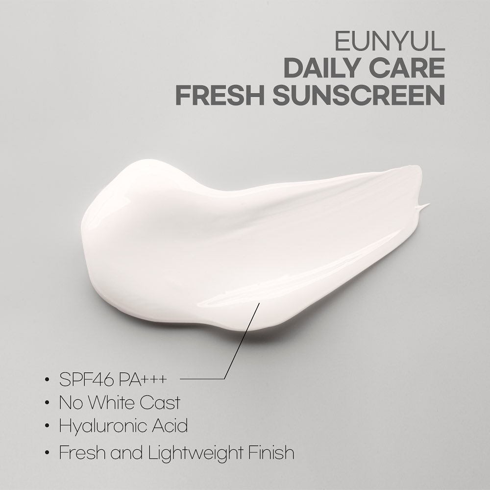 Kem chống nắng 𝐄𝐮𝐧𝐲𝐮𝐥 𝐃𝐚𝐢𝐥𝐲 𝐂𝐚𝐫𝐞 𝐅𝐫𝐞𝐬𝐡 𝐒𝐮𝐧 𝐂𝐫𝐞𝐚𝐦 𝐒𝐏𝐅𝟒𝟔 𝐏𝐀+++