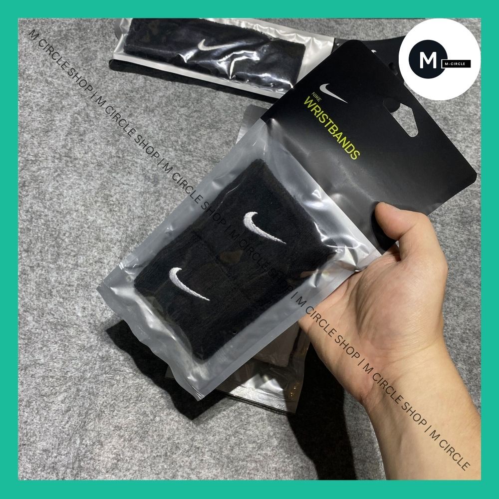 (𝗖𝗵𝗶́𝗻𝗵 𝗵𝗮̃𝗻𝗴) Băng Đô Băng Tay Nike thể thao - Headband chặn mồ hôi