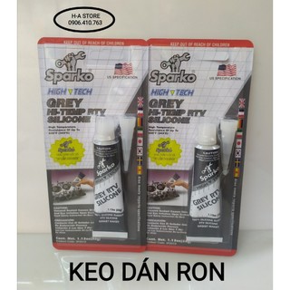 Keo dán ron Sparko chịu nhiệt xám 32g