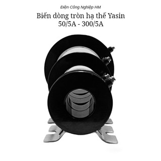 Biến dòng tròn hạ thế 50/5a~300/5a, ct ti yasin current transformer