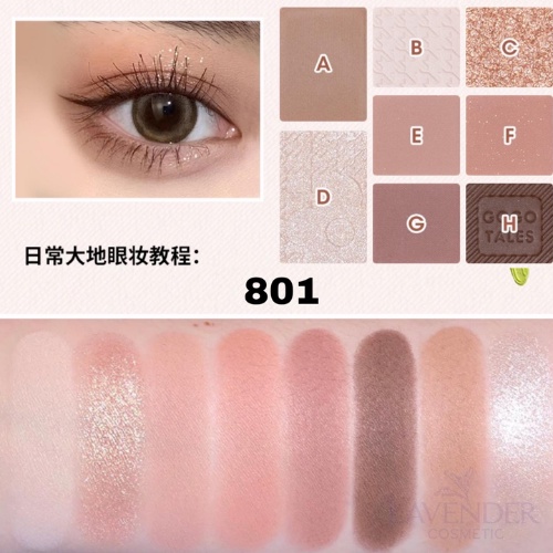 Bảng Phấn Mắt 8 Ô Gogo Tales Retro Mist Eyeshadow Palette