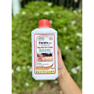 THUỐC TRỪ CỎ PARATO 200SL CHÁY SIÊU TỐC 4.0 MỚI DIỆT SẠCH CÁC LOẠI CỎ CHÁY KHÔ SAU 24H TRỪ CỎ THÀI, CỎ CHỈ, MẦN TRẦU,..