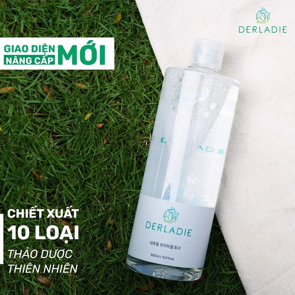 Nước hoa hồng Derladie Lavender Natural Moisture Toner 500ml