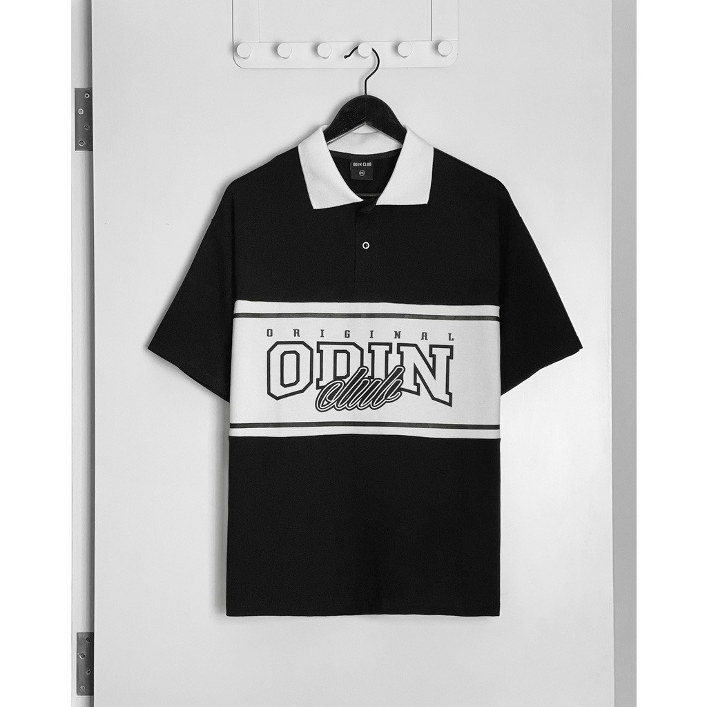 Áo Polo oversize Original Odn Club, Áo thun có cổ form rộng họa tiết retro, Local Brand | BigBuy360 - bigbuy360.vn