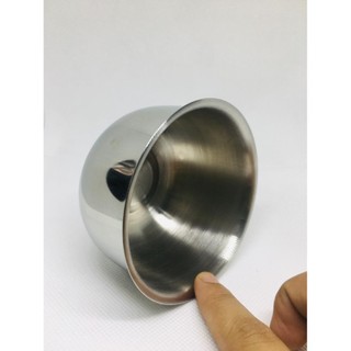 Chén inox y tế sâu 8cm