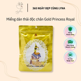 Miếng Dán Thải Độc Chân Gold Princess Royal Nội Địa Thái Lan