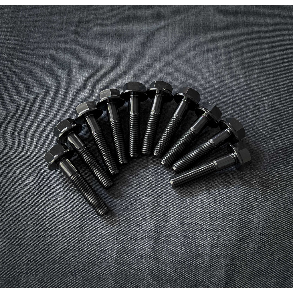 Ốc Ti Tan 8li 40 | 8li 40 | 8li40 đầu siêu to | Ốc bắt chân phuộc vario, vision, xsmax. nmax, nvx..v.v