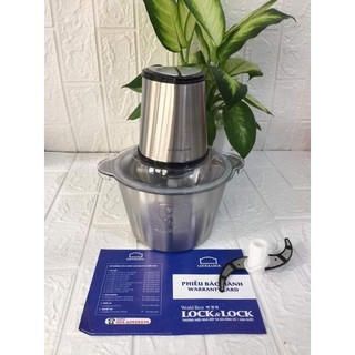 [Lock&Lock] Máy Xay Thịt Cối Inox 2 lít EJM172