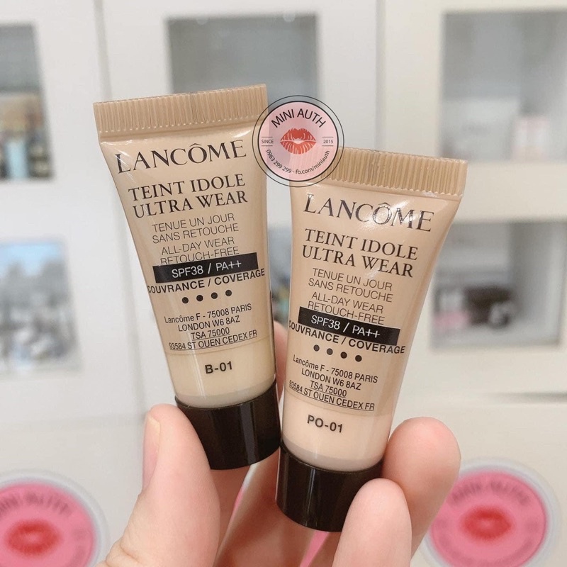 Kem nền Lancome Teint Idole Ultra Wear mini 5ml
