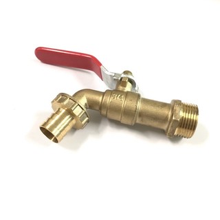 vòi nước ferroli phi 21 -phi 27 đồng thau cao cấp