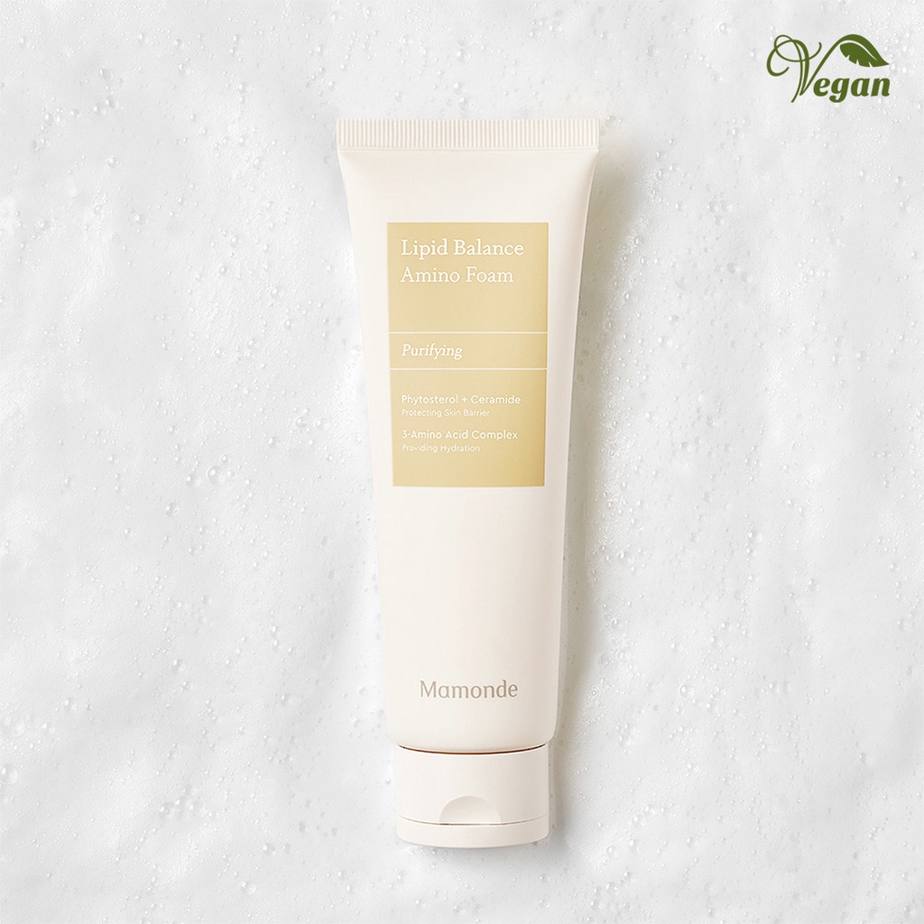 Nước Tẩy Trang Mamonde Cân Bằng Nước / Dầu / Sữa Rửa Mặt Amino Foam PH Thấp Phytosterol 17-Amino Acid