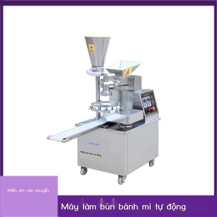 Máy làm bánh bao hấp tự động máy làm bún hấp công suất cao thương mại máy làm bánh bao tất cả trong một