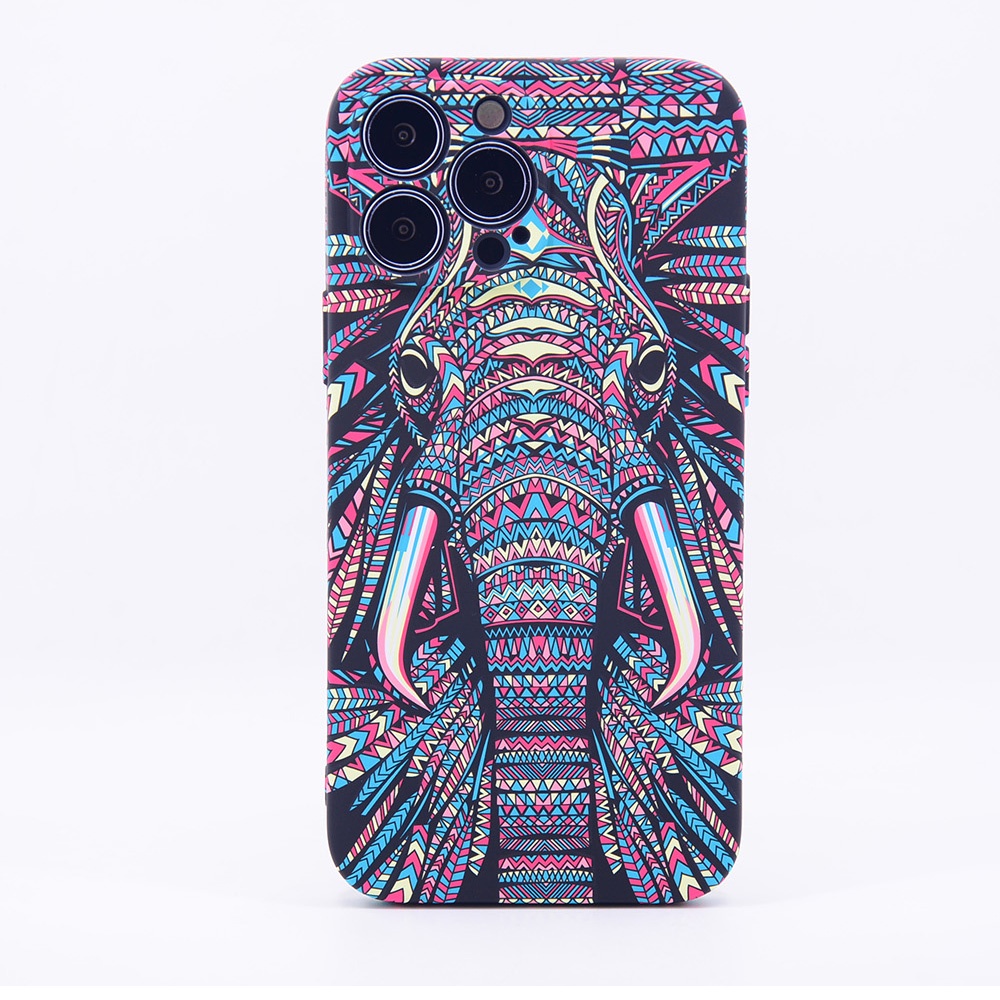 Ốp Điện Thoại TPU Mềm Dạ Quang In Hình Thú Hoạt Hình Cho iPhone 14 14Plus 14Pro Max