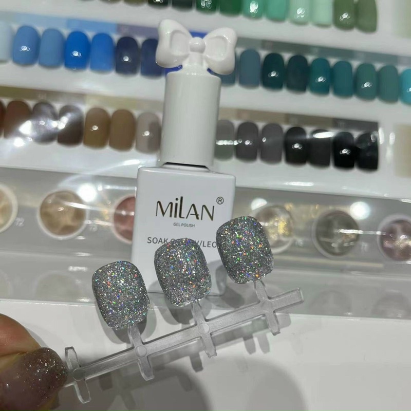 Sơn nhũ flash 7 màu siêu sáng, sơn nhũ kim cương tạo hiệu ứng lấp lánh, 15ml/1 chai