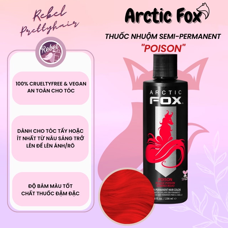 Thuốc nhuộm tóc Arctic Fox Poison