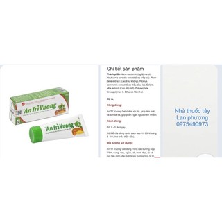 Gel bôi hỗ trợ trĩ an trĩ vương t20g