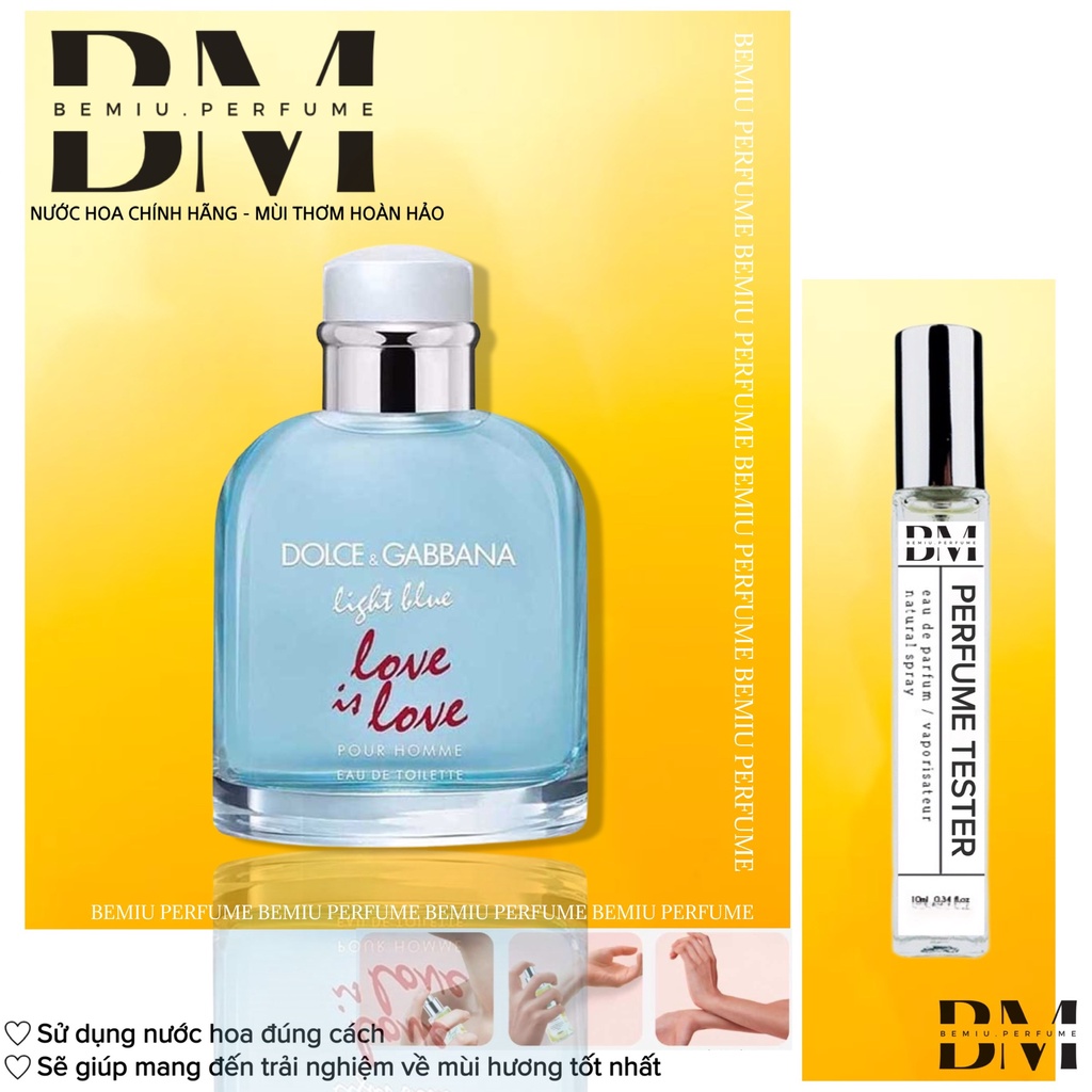 Nước hoa Dᴏʟᴄᴇ & Gᴀʙʙᴀɴᴀ Light Blue Love Is Love Pour Homme 𝗕𝗲𝗺𝗶𝘂𝘀𝘁𝗼𝗿𝗲𝗽𝗲𝗿𝗳𝘂𝗺𝗲