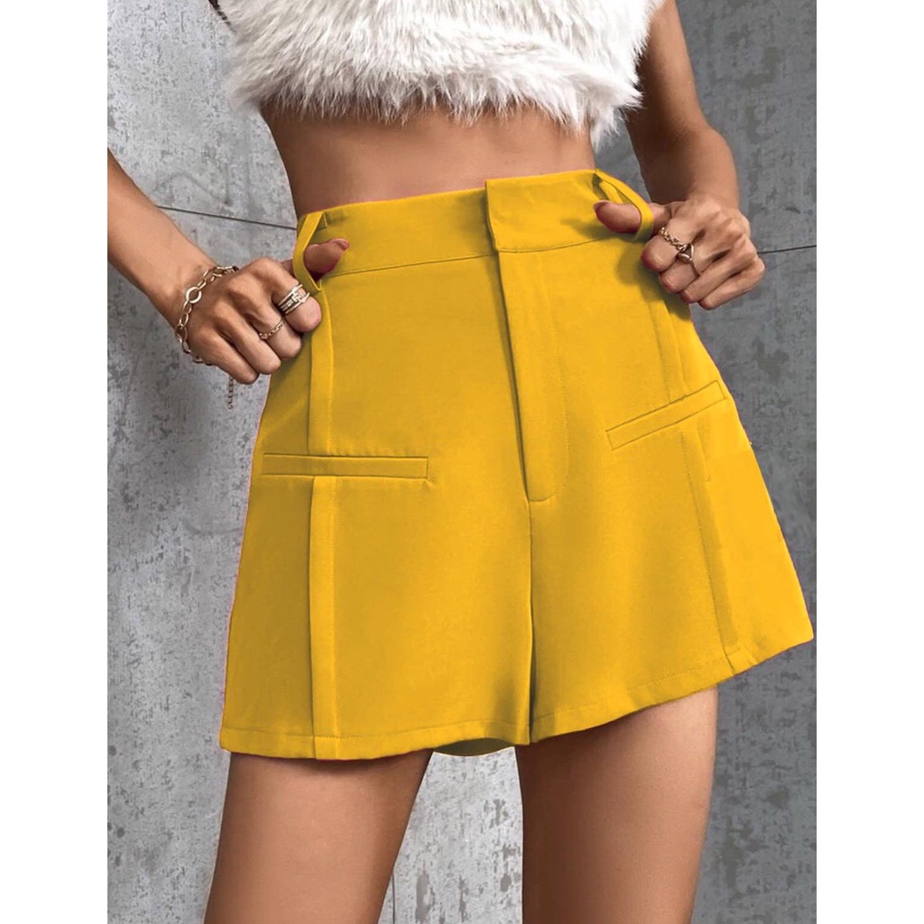 quần short nữ vải tây