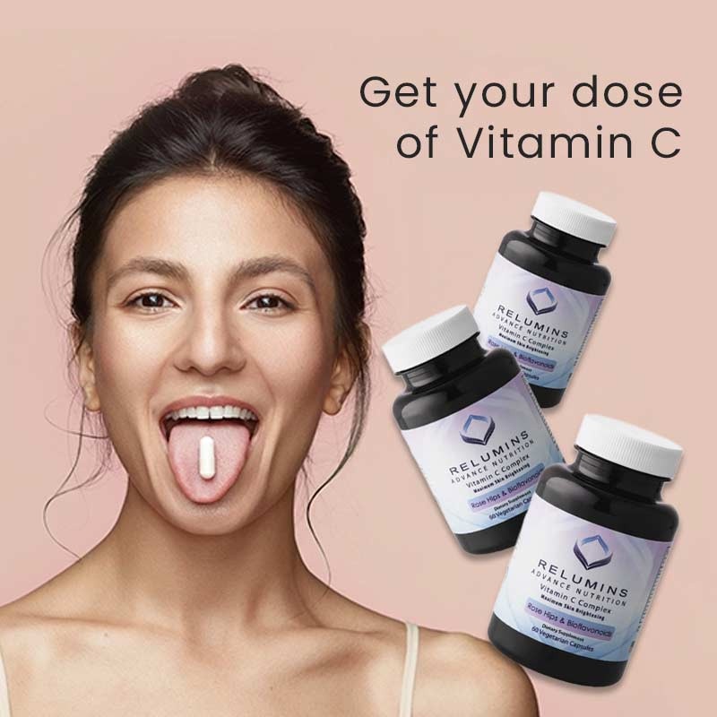 Viên uống trắng da Relumins Vitamin C Complex 60 viên của Mỹ