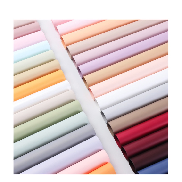 Giấy gói hoa ❤️2 mặt 2 màu trơn❤️ phong cách Hàn Quốc 58*58 cm