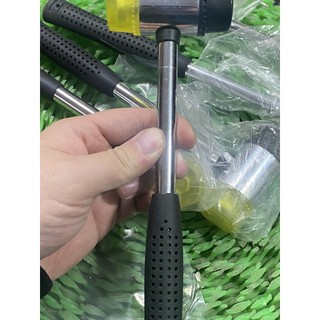 Búa cao su đầu nhựa tay cầm bọc cao su