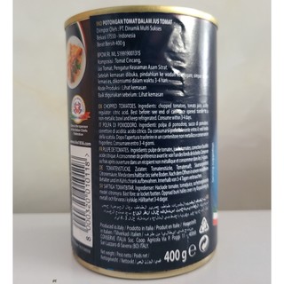 [Hộp 400g – Polpa] CÀ CHUA BĂM [Italia] CIRIO Chopped Tomatoes (anm)