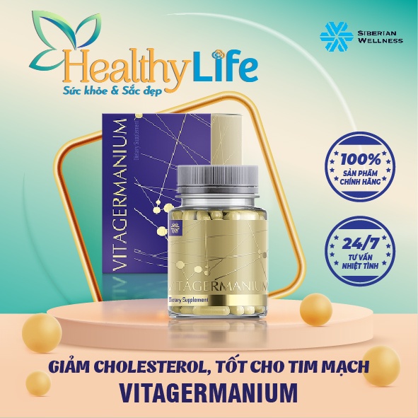 [ Siberian HCM ] Giảm cholesterol, tốt cho tim mạch VitaGermanium