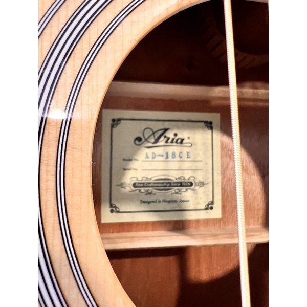 Đàn Guitar Acoustic Aria AD-18CE Có EQ Fishmen