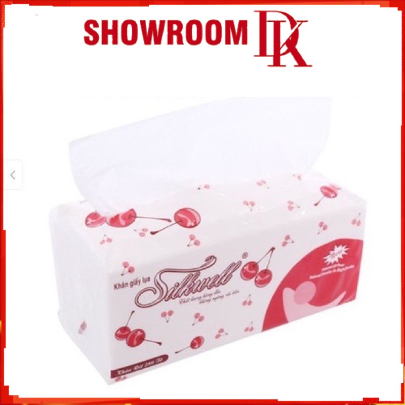 Giấy ăn rút lụa Silkwell 280 tờ 2 lớp Hàng chính hãng SHOWROM ĐĂNG KHUYÊN