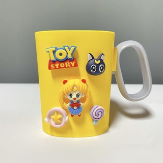 Ly Đánh Răng Ly Uống Nước Cho Bé Kitty Pikachu Kitty Mickey
