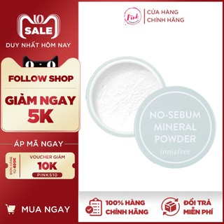 Phấn phủ bột kiềm dầu Innisfree – No Sebum Mineral Powder (mẫu mới)