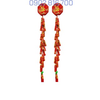 Dây phao treo trang trí tết dài 60cm phụ kiện trang trí tết