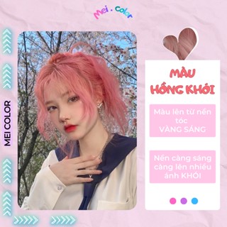 Thuốc Nhuộm Tóc Màu HỒNG KHÓI Cần Tẩy | THUỐC NHUỘM TÓC TẠI NHÀ