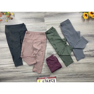 Quần Lửng Túi Trơn Nữ Deg ,Chất Thun Poly Co Giãn 4 Chiều