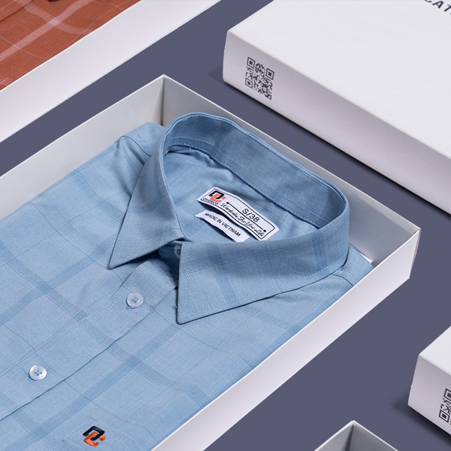 Áo Sơ Mi Nam Ngắn Tay Kẻ Caro Đơn OVERCO Chất Vải Sợi BamBoo Mềm Mịn Thoáng Mát Trẻ Trung Năng Động