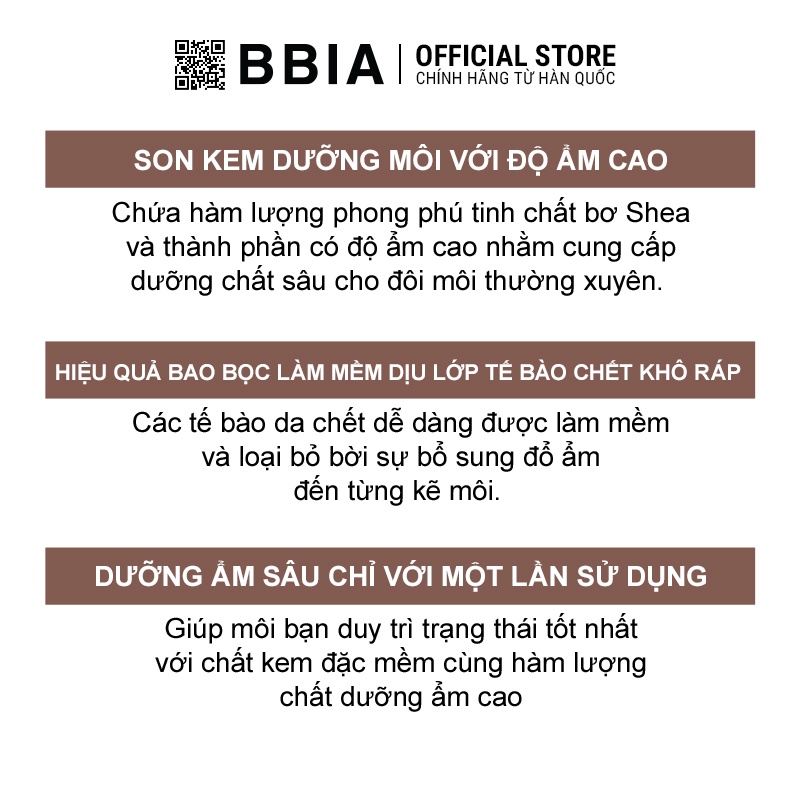 Son Dưỡng Dạng Sáp Bbia Lip Oil Balm 10g Bbia Official Store