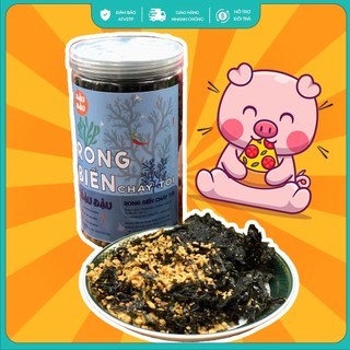 Rong biển cháy tỏi ăn vặt nhà Đậu Đậu hộp 200g