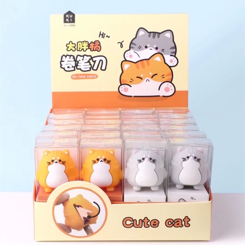 Đồ Chuốt Bút Chì, Gọt Bút Chì Gấu Dâu, Mèo, Bơ Cute Cho Bé