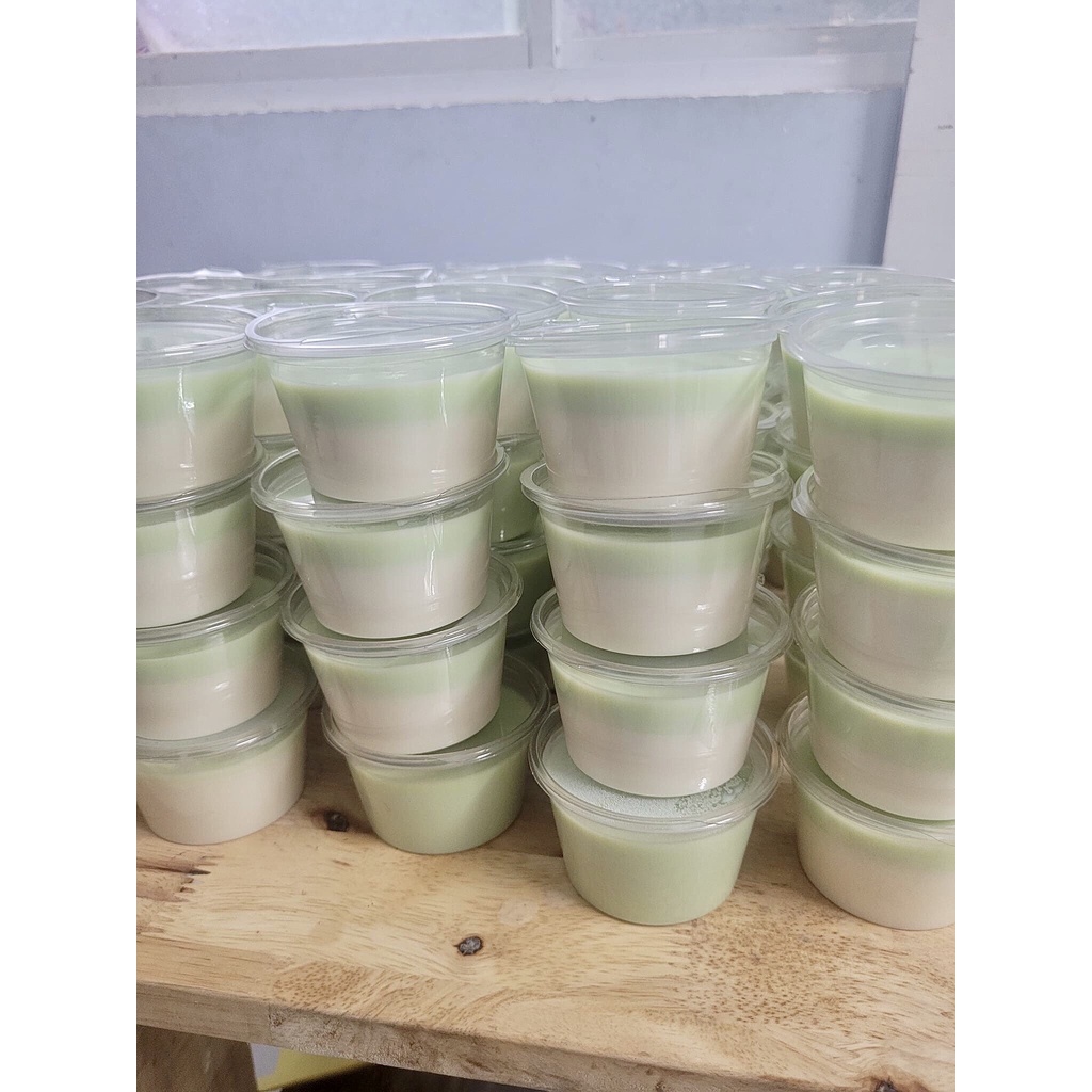 Set 50 hủ nhựa nắp liền 2OZ / 4OZ  đựng sốt, panna cotta, bánh lạnh