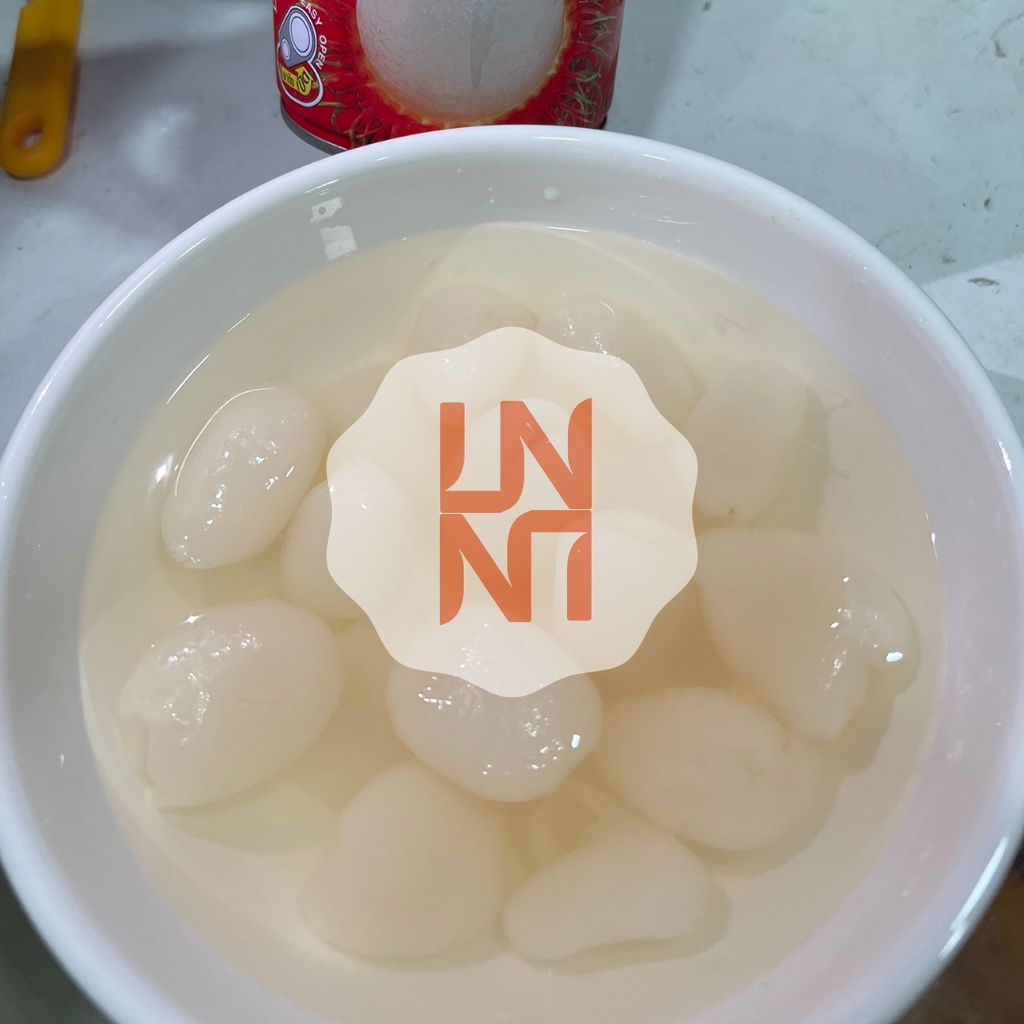 Chôm Chôm Đóng Lon Hiệu Con Voi Thái Lan - Hộp 565gr