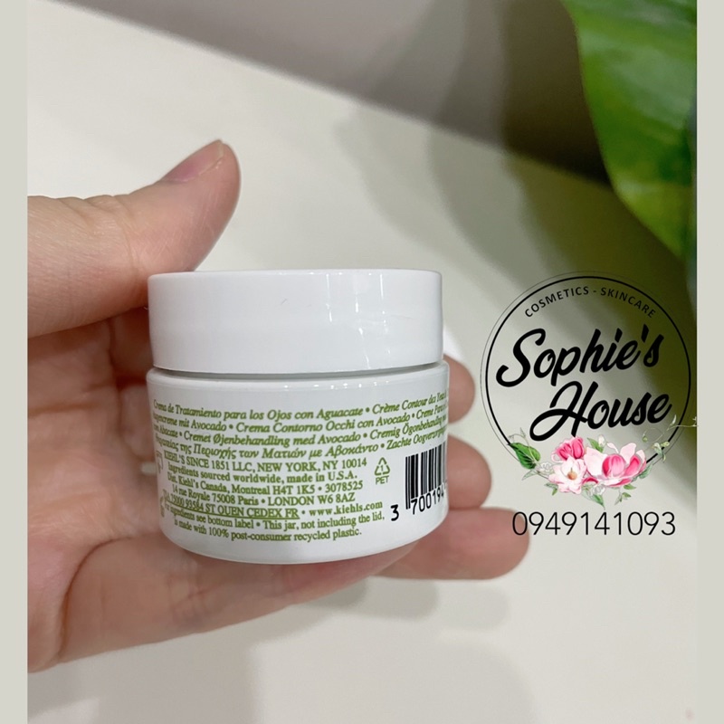 Kem mắt bơ Kiehls / Kiehl’s Creamy Eye Treatment with Avocado