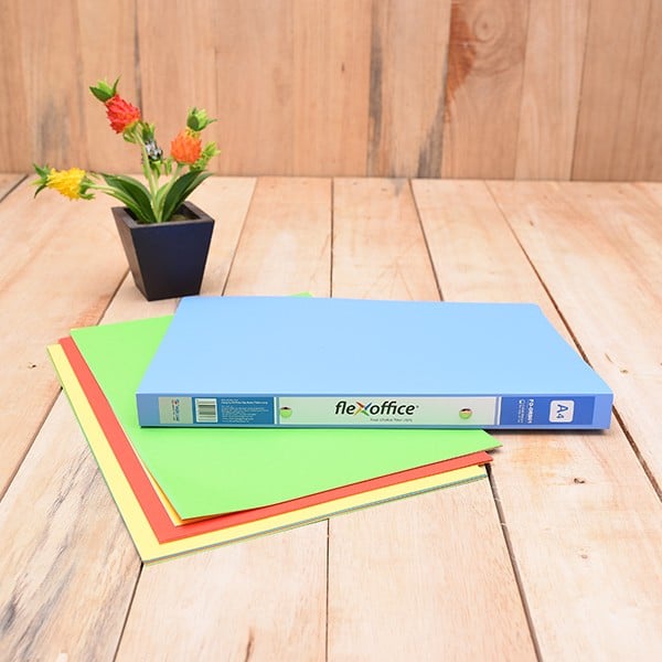 ( 5 Cái ) Bìa Nhẫn 2 ORing 25mm FO ORB01 Thiên Long Flexoffice Camshop