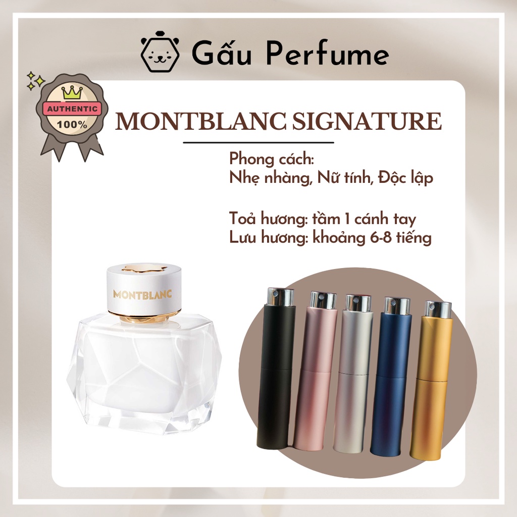 Mẫu thử Signature 10ML chính hãng