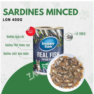 Pate Snappytom real fish 400g