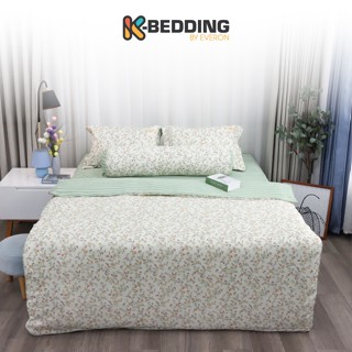 Bộ ga giường chun K-Bedding by Everon KMTP 302 - Chất liệu cao cấp MicroTencel (KHÔNG GỒM CHĂN)