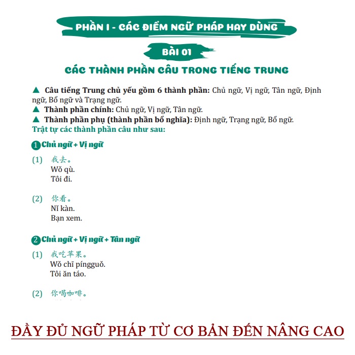 Combo Sách 69 Chuyên Đề Ngữ Pháp Tiếng Trung + Sách Chinh Phục HSK/HSKK 5 + 6
