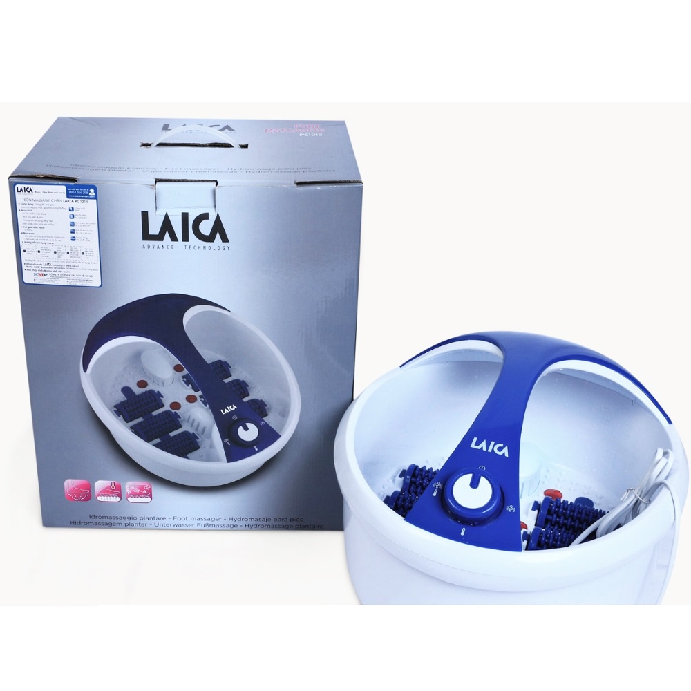 BỒN NGÂM CHÂN, MASSAGE HỒNG NGOẠI LAICA PC 1018