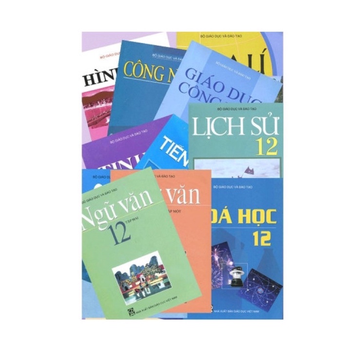 SGK 12  kèm bút chì ROCO 2B 5k